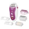 Calor Silence Soft Epilateur - 24 Pinces Précision - Ultra Silencieux - Technologie Micro-contact - 5 Accessoires EP5660C0