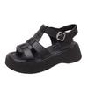 New Thick-soled Sandal Women's Height-increasing Fashion Soft-soled Beach Shoes