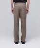 Musinsa Standard Real Wide Belted Slacks [Dusty Beige]