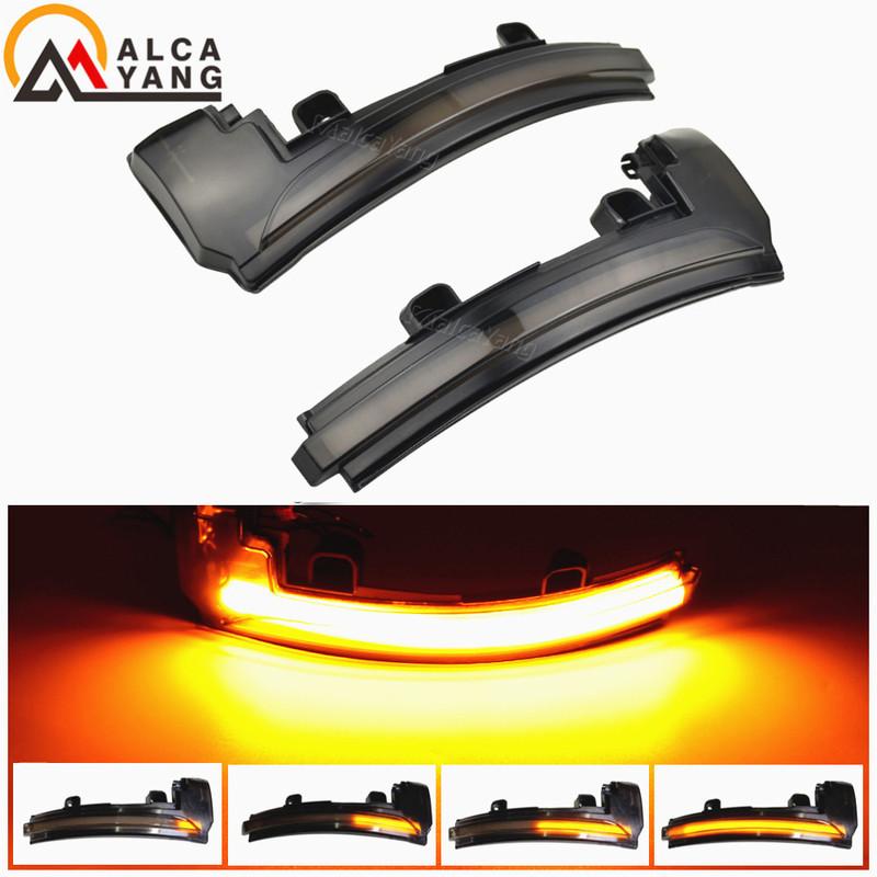 2X dynamic LED side mirror blinker Light Turn Signal Lamp For Land Rover LR4 Discovery Range Rover Sport Evoque MK IV