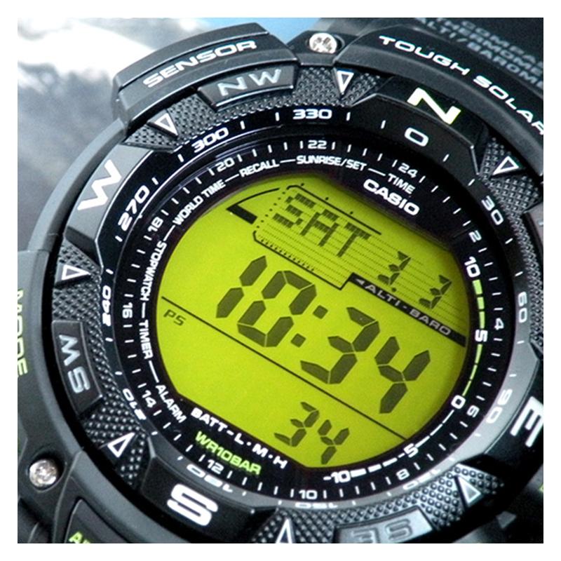 Casio PRO TREK Series-PRG Series Outdoor Mountaineering Solar Fashion Sports Waterproof Men's Watch Japanese and Korean Watch Quartz PRG-240-1B