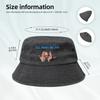 Spring Picnic Headwear Dj Mets Jul Rapper  Washed Denim Bucket Hat Teen Sun Hats  Session Hats Lightweight Fishing Caps Hiking