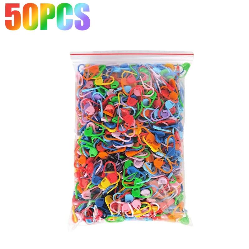

Mix Color Mini Resin Small Clips Pins Plastic Knitting Tools Locking Stitch Markers Crochet Sewing Needle Marking Accessories