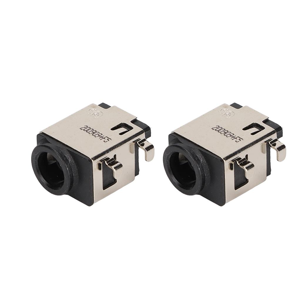 2pcs DC Port Socket Replacement Metal Material Replaceable Part for Samsung NT301V5A for NP300E7Z for NP300V5Z