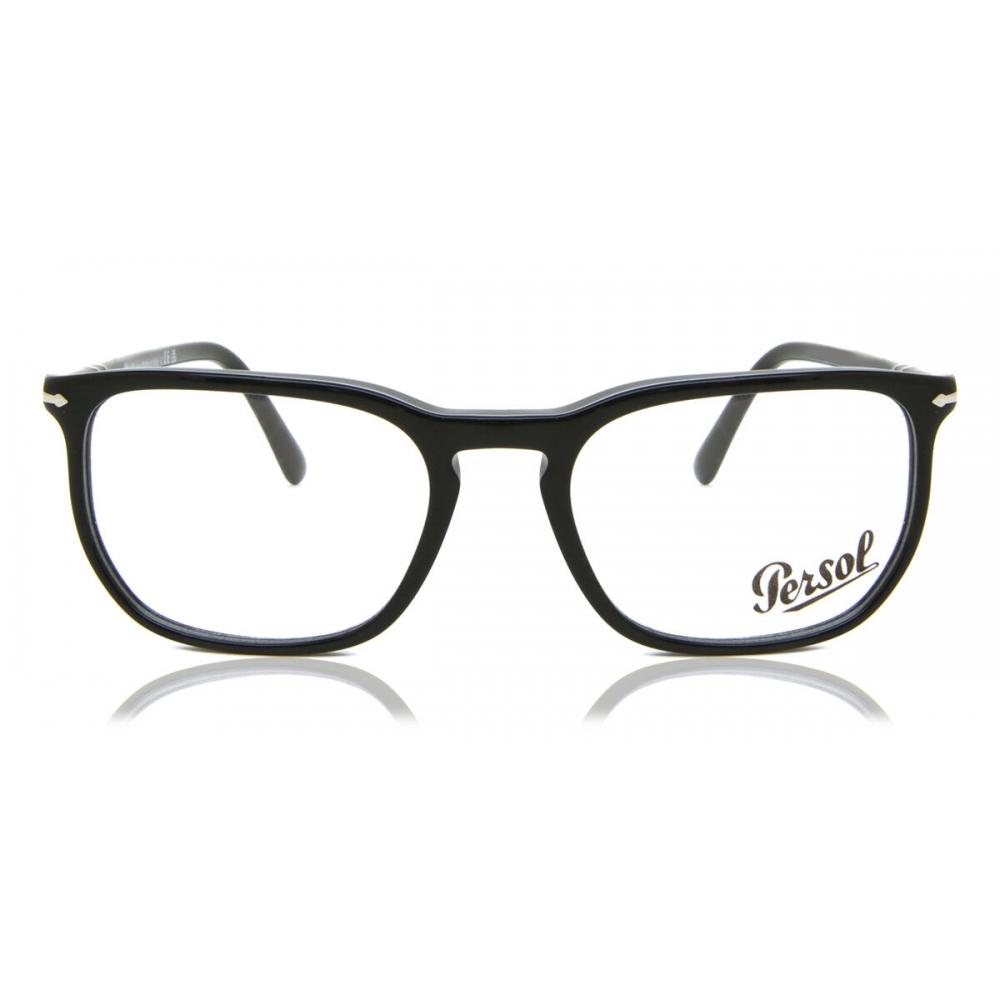 

Persol Po3339v 95 Unisex Eyeglasses Black/54