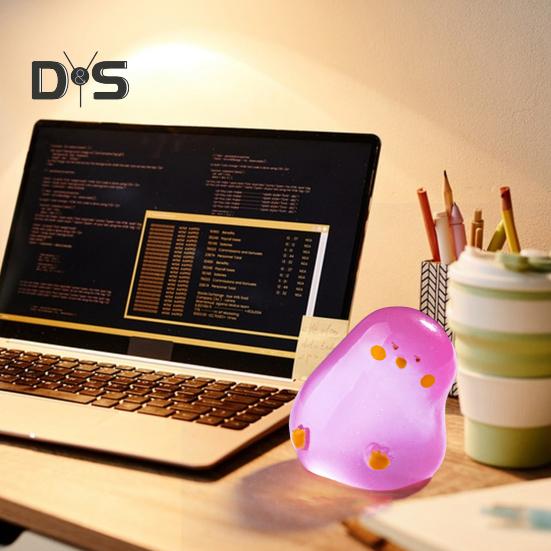 12 Stück Mini-Enten-Ornamente, im Dunkeln leuchtende Entenfiguren aus Kunstharz, Miniatur-Entenstatuen für Heimwerkerarbeiten, Miniatur-Landschaftsdekoration