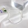 925 Sterling Silver Double Layer Bracelet Beads Exquisite Simple Women Bracelet Fine Jewelry Accessories
