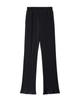 CURRENT Pleats Long Pants(Black)