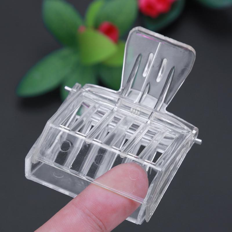 3/5 Transparent Clip-On Bee Cages, Plastic Clips, Queen Cages, Bee Catchers, Beekeeping Tools