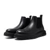 italian  designer men chelsea boots luxury fashion platform shoes party prom dress cowboy genuine leather boot ankle botas