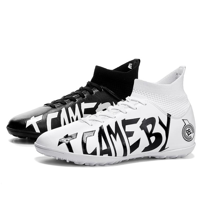 

31-48 Чоловічі футбольні бутси з гумовою м’якою підошвою, короткі шипи, молодіжні футбольні бутси для хлопчиків 33