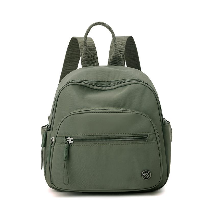 

Рюкзак с большой вместимостью и множеством карманов, практичный рюкзак, легкий и универсальный, подходит для повседневных путешествий, женский рюкзак зелёный