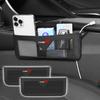 Car Storage Pockets for Civic and FK Adhesive Type with Logo Compatible with All Types Side Console Seat Back Boxes Versatile Installation Easy