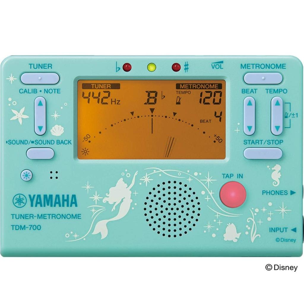 YAMAHA Disney Tuner Metronome Ariel TDM-700DARL