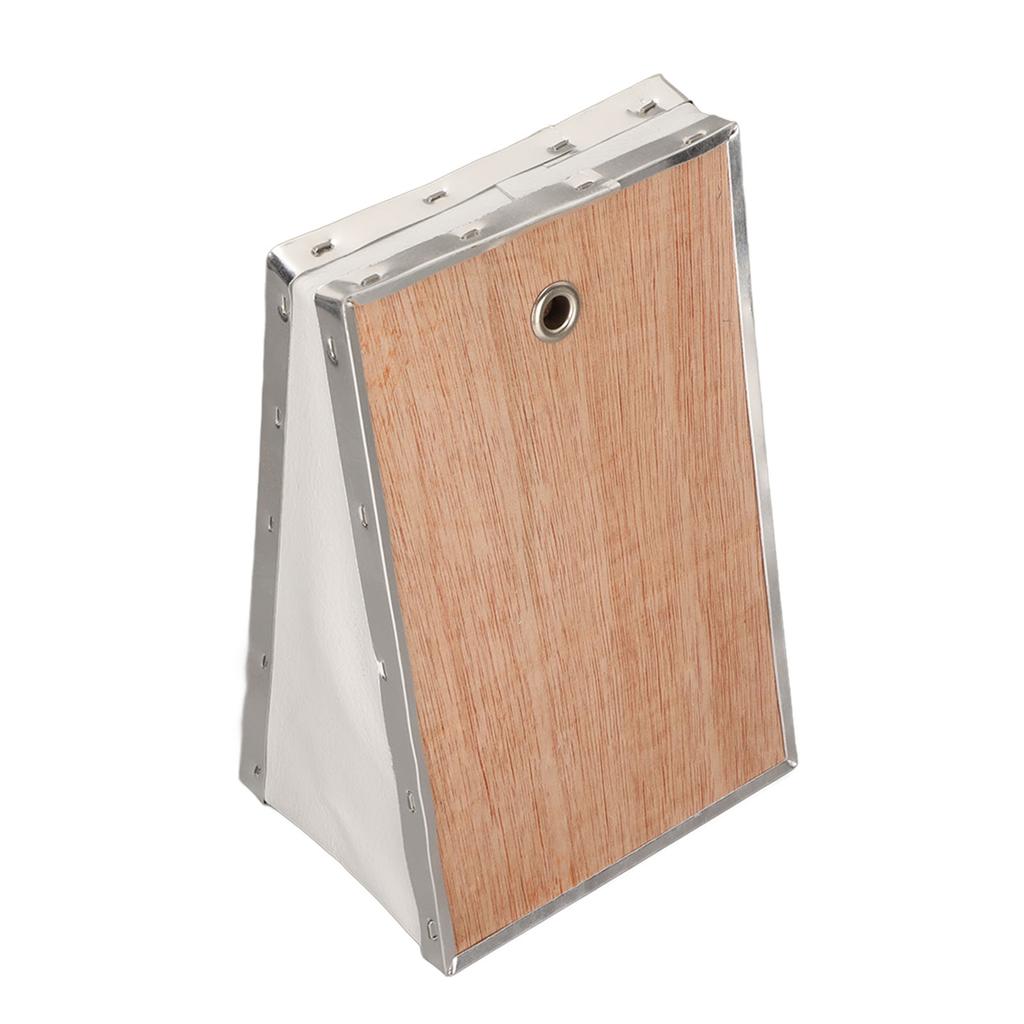 Bee Smoker Bellow PVC Leather Plywood Box Beekeeping Equipment Replacement with Clip for Beehive