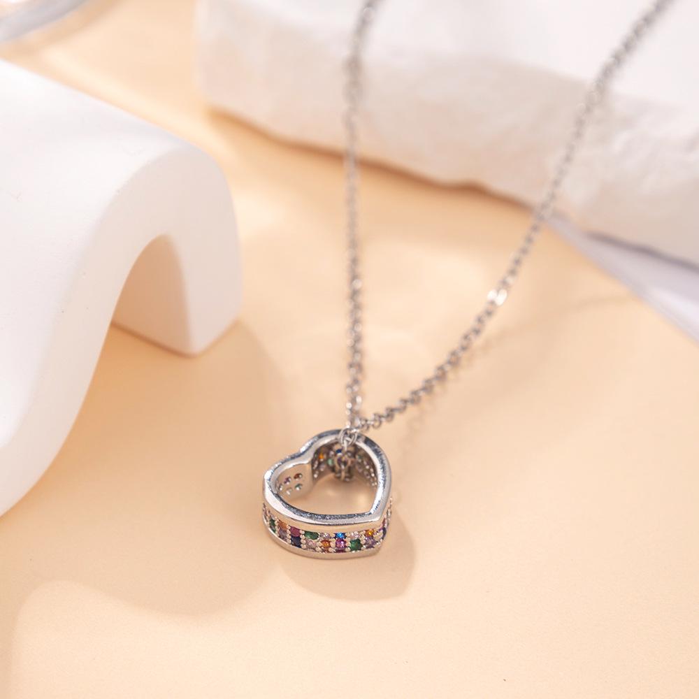 Kadın Lüks Titanyum Çelik Kolye Ucu Klavikula ve Uzun Kazak Kolyesi - Niş Tasarım