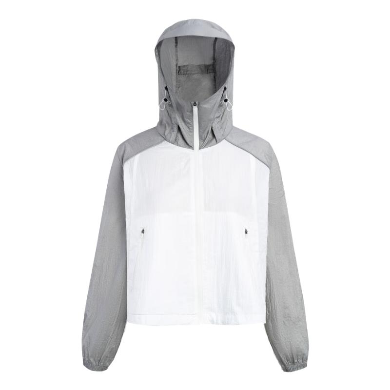 Tanboer Women s Outdoor Sun Protection Lightweight Hooded Jacket L