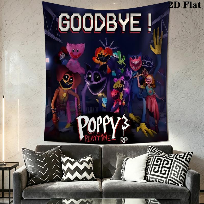 Poppy'S Creepy Adventure Begins Bedding 1 Duvet Cover 2 Pillowcase Without Core Duvet Cover And Pillowcase Christmas Birthday Gift