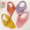Cute Headbands Candy Color Women Hair Accessories Bandana Headwrap Triangle Hair Scarf Turban
