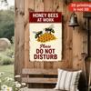 Vintage Bee Hive Metal Sign Wall Decor Farm Garden Poster