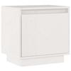 VidaXL Bedside Table White 40x30x40 Cm Solid Pine Wood