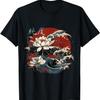 Lotus Flower In Retro Vibes 90s Vaporwave Harajuku Aesthetic T-Shirt