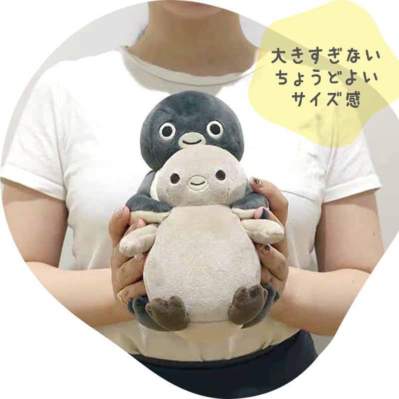 [Suica Penguin] Soft and fluffy stuffed toy (soft colors)