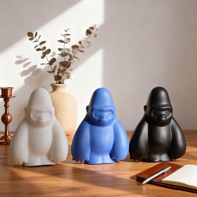 Yousheng Gorilla Ornament Vinyl Moderne Kunst Woonkamer Ornament Artistieke Stijl Huisdecoratie Kinderkamer Bureau Decoratie