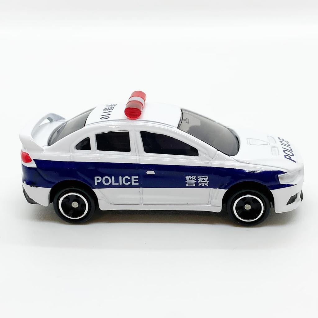 Tomica China Exclusive CN-04 Mitsubishi Lancer Evolution Police Car (Overseas Exclusive Tomica) [Used]