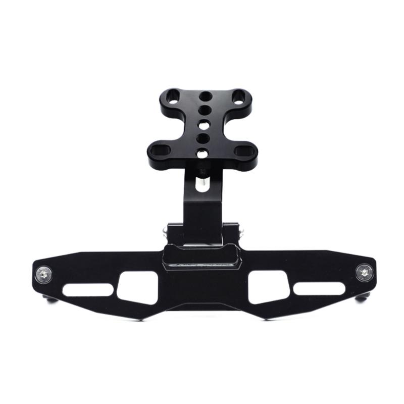Verstellbarer Motorrad Kennzeichenhalter mit Licht Passend für TFX150 MslaL150 Motorrad Zubehör