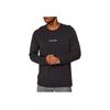Calvin Klein Ss23 Round Neck Loose Fit Logo Print Long Sleeve T-Shirt Men Tops Black 000NM2171E