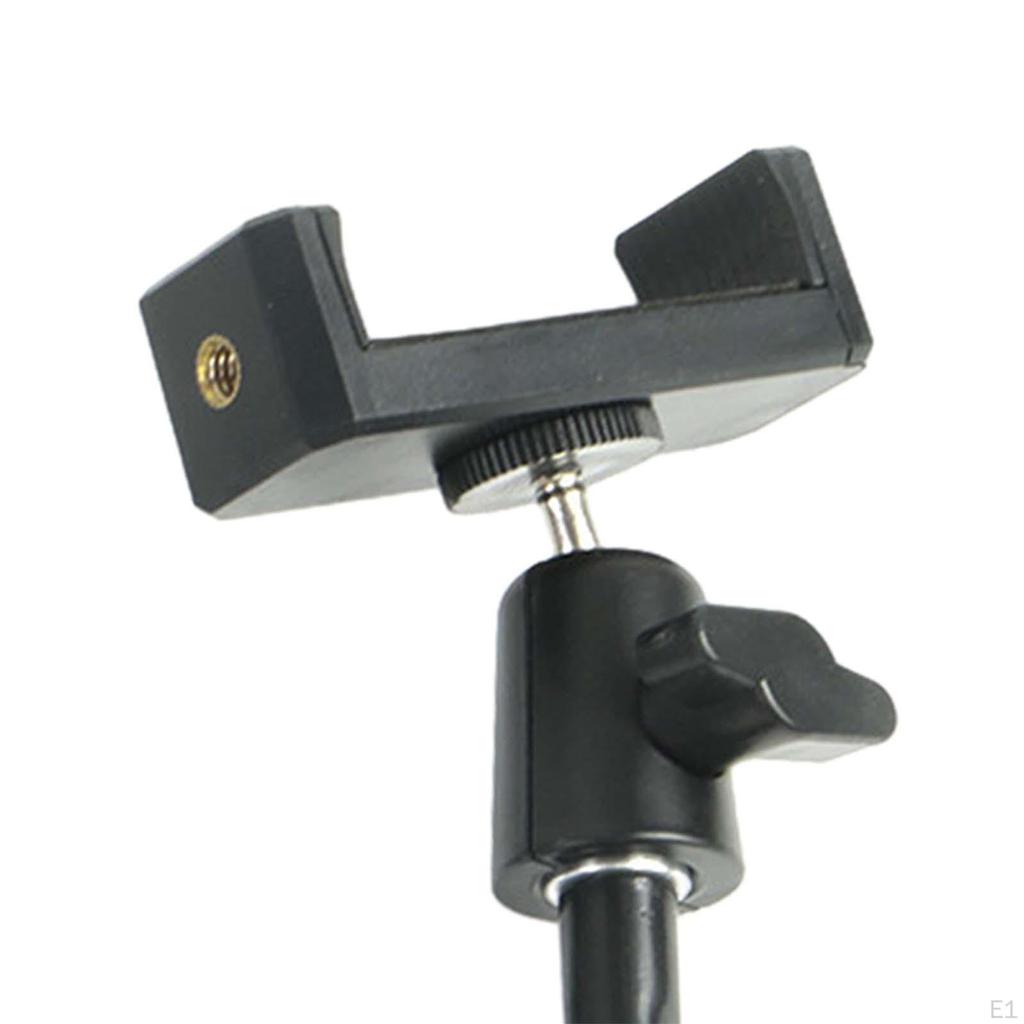 Desktop Mic Stand Phone with Clamp Microphone Arm for Home KTV Speech Radio Broadcasting