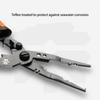 Fishing Pliers With Hook Sharpener Fishing Split Ring Pliers Fishing Lure Pliers Safety Lock Fishing Pliers For Fly Fishing