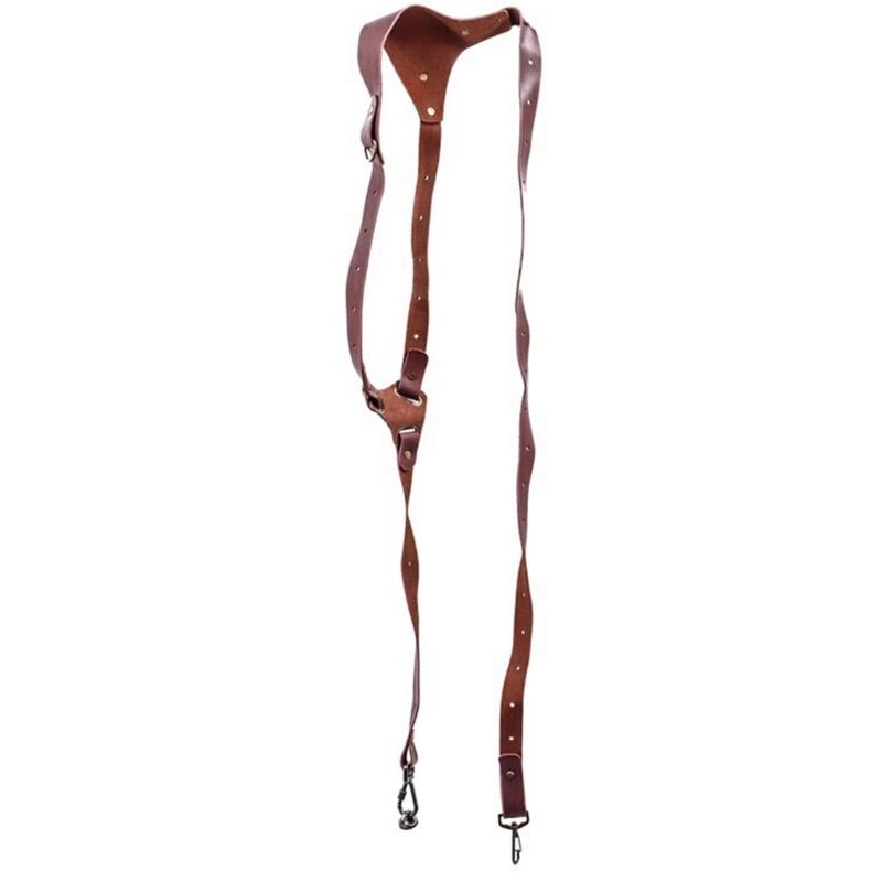Leather Shoulder Strap for Camera Harness Strap Double Camera  Double Camera Holder for a Perfect Fit Suspenders