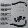 Kit de Intercooler Turbo Mangueira para Ford F250 F350 F450 F550 6.0L 03-07 Motores Diesel Powerstroke Tubo Powerstroke Preto
