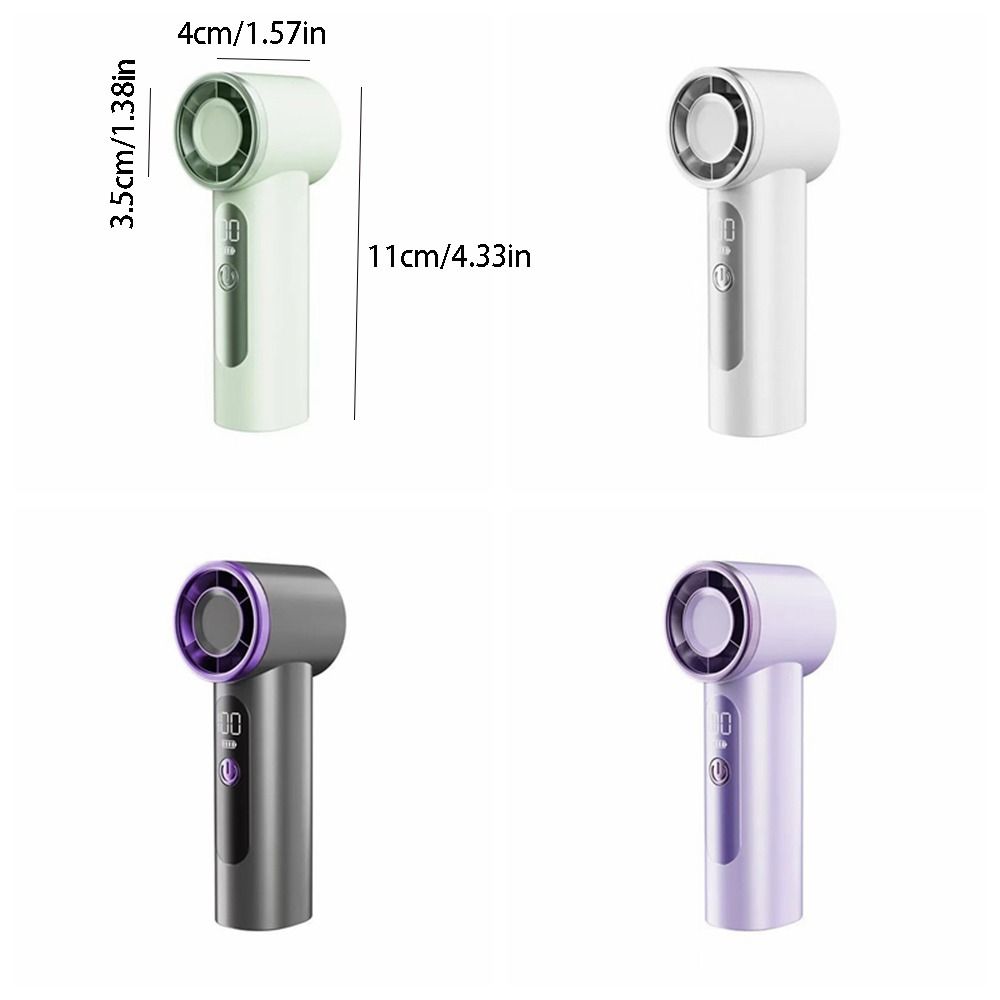 Waterproof Mini Fan Quiet Operation Turbo Fan Electric Fan USB Rechargeable Fan  Makeup Setting