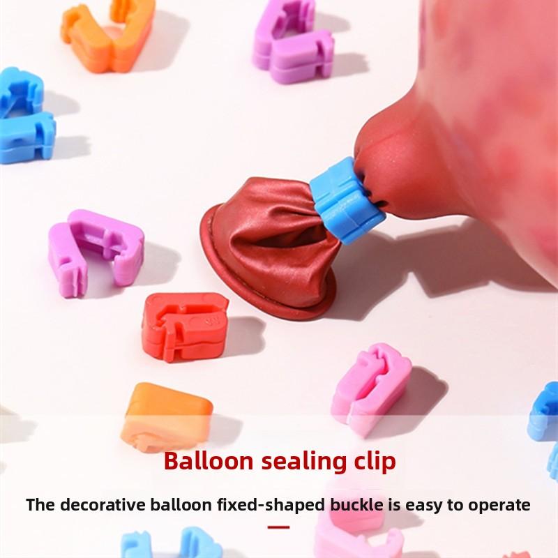 

100 шт. Креативные свадебные принадлежности Зажимы для воздушных шаров bag of 100 pieces