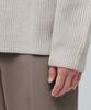 Musinsa Standard Lambswool Ribbed V-Neck Knit [Mushroom]