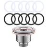 Washers for Sink Waste Strainers Compatible with 110mm Drains Set of 5