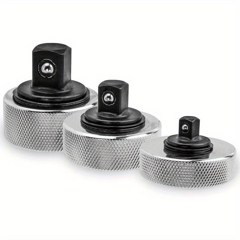 

3Pcs Mini Ratchet Socket Wrench Set Carbon Steel Ratchet Socket Finger Reversible Thumb Wheel Socket Wrench 1/2 3/8 1/4inch