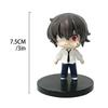 New Bungo Stray Dogs 7cm Dazai Osamu Figure Japanese Cartoon Figurines Collection Cute Toys