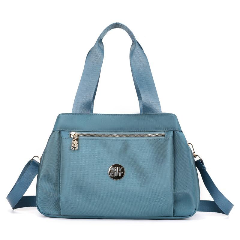 Multi-layer women's handbag, large capacity water-repellent nylon bodybag, women's shoulder bag, casual backpack