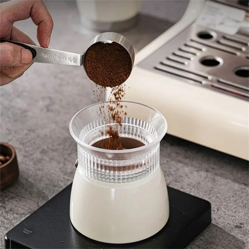 Coffee Tamper Coffee Accessories Dosing Funnel Coffee Machine Adapter Rings Plastic Material Coffee Dosing Rings