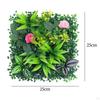 Pannello decorativo da parete verde - Fogliame realistico per casa e giardino