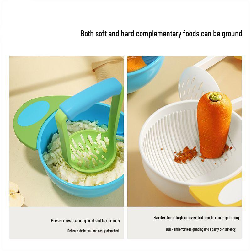 Manual Baby Food Grinder: Apple, Fruit, Vegetable Puree Maker