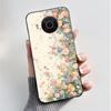 Printed Phone Case For Nokia X20/Nokia X10/Nokia X100/Nokia XR20 Capa Soft Silicone Black Shell Cover Cute Flower Cartoon Casing