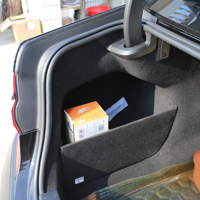 Car Trunk Side Storage Organizer Board Storage Partitions On Both Sides of The Trunk Partition Tail Box for BMW 7 Series