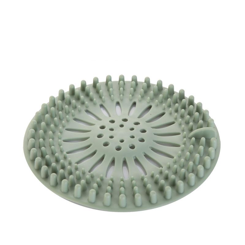 1PC Silicone Kitchen Sink Drain Filter Screen Toilet Sewer Floor Drain Cover Bathroom Hair 13cm