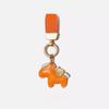 Leather Horse Keychain Cartoon Chinese New Year Gift Cute Horse Car Keychain  Home Decor