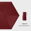 Customizable Six-Fold Vinyl Sunshade UV Protection Umbrella: Versatile Rain/ Shine Folding Gift